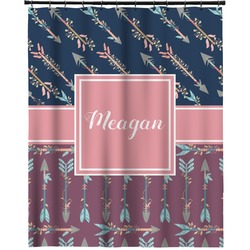 Tribal Arrows Extra Long Shower Curtain - 70"x84" (Personalized)
