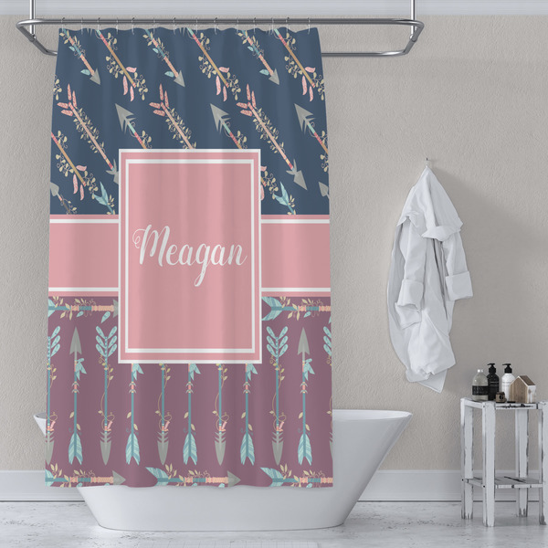 Tribal Arrows Shower Curtain Lifestyle