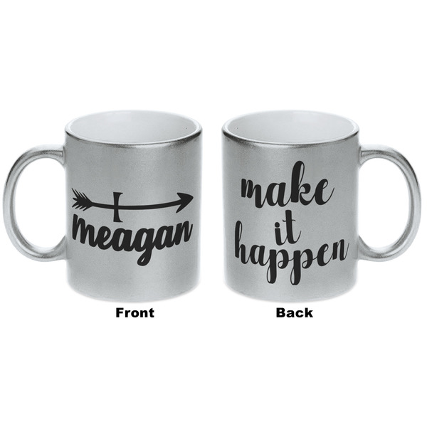 Tribal Arrows Silver Mug - Approval