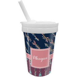 Tribal Arrows Sippy Cup with Straw (Personalized)
