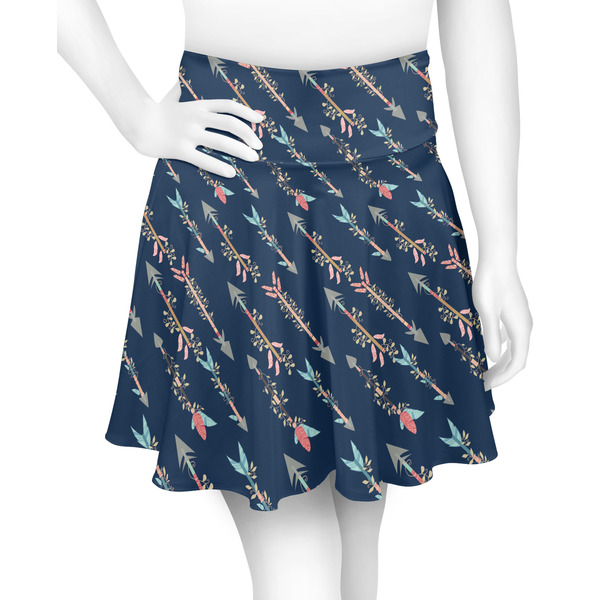 Custom Tribal Arrows Skater Skirt - 2X Large