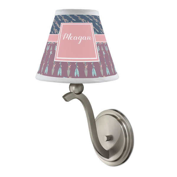 Tribal Arrows Small Chandelier Lamp - LIFESTYLE (on wall lamp)