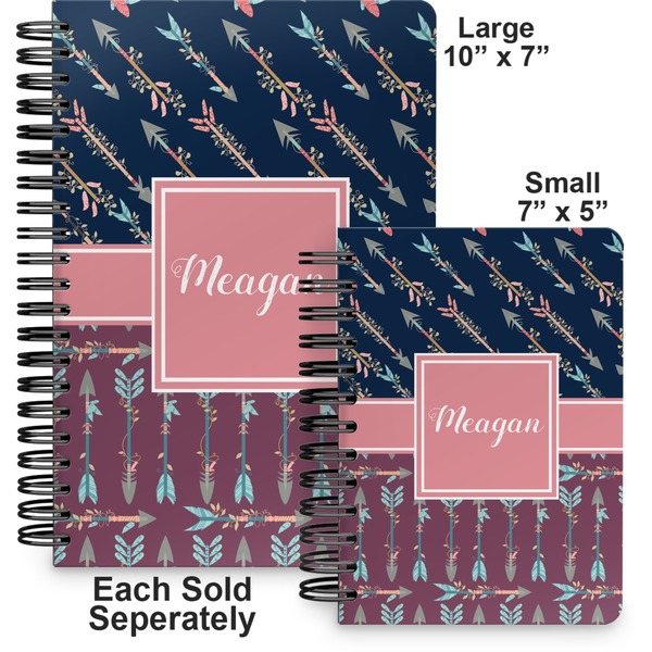 Tribal Arrows Spiral Journal - Comparison