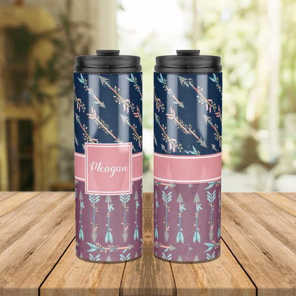 Tribal Arrows Stainless Steel Tumbler - Lifestyle