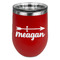 Tribal Arrows Stemless Stainless Steel Wine Tumbler - Red - Double Sided (Personalized)