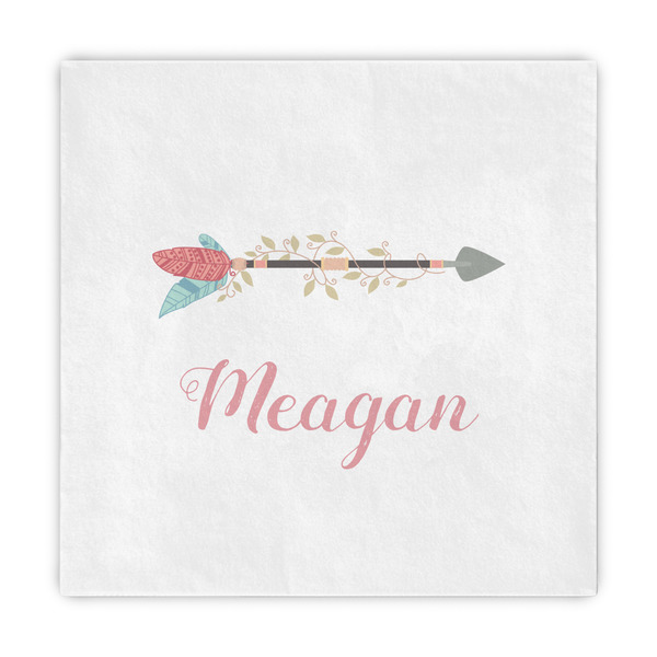 Custom Tribal Arrows Decorative Paper Napkins (Personalized)