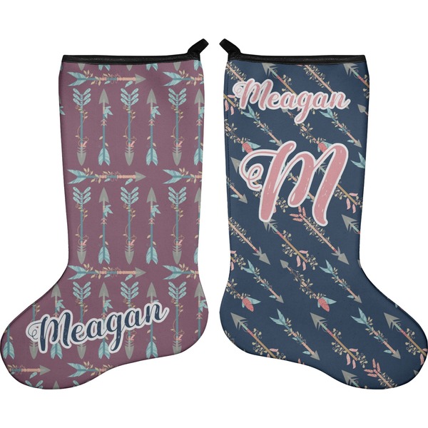 Tribal Arrows Stocking - Double-Sided - Approval