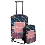 Tribal Arrows Kids 2-Piece Luggage Set - Suitcase & Backpack (Personalized)