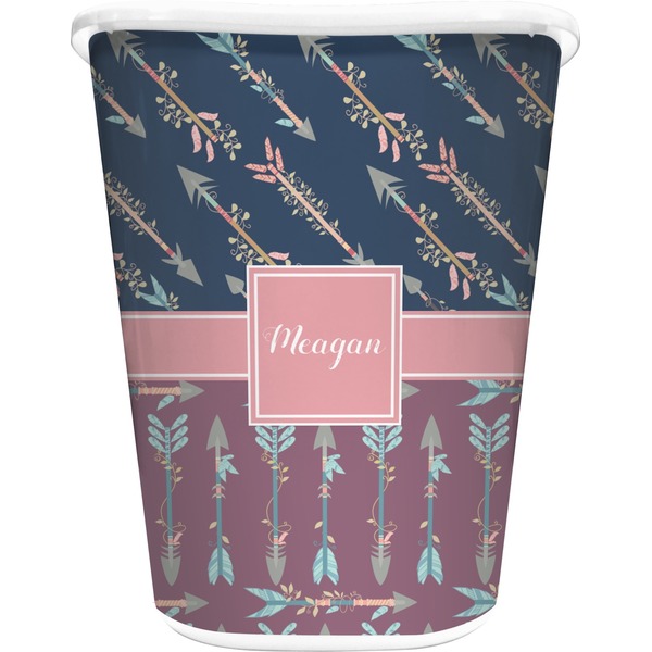 Custom Tribal Arrows Waste Basket (Personalized)