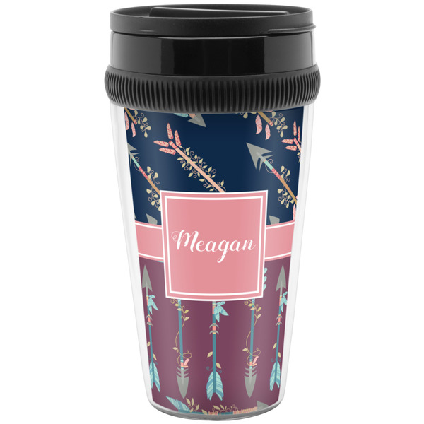 Custom Tribal Arrows Acrylic Travel Mug without Handle (Personalized)