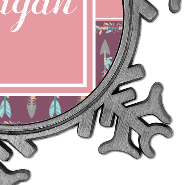 Tribal Arrows Vintage Snowflake - Detail