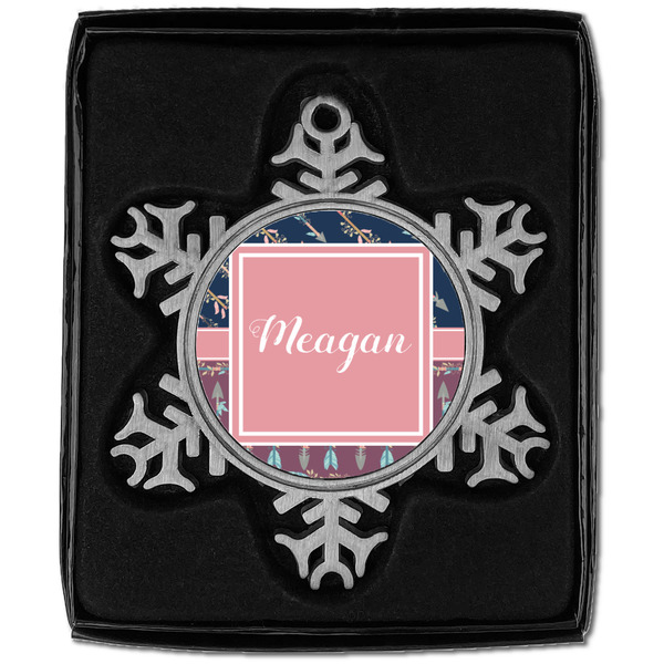 Tribal Arrows Vintage Snowflake - In box