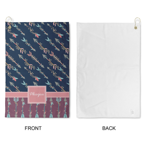 Tribal Arrows Waffle Weave Golf Towel - Approval