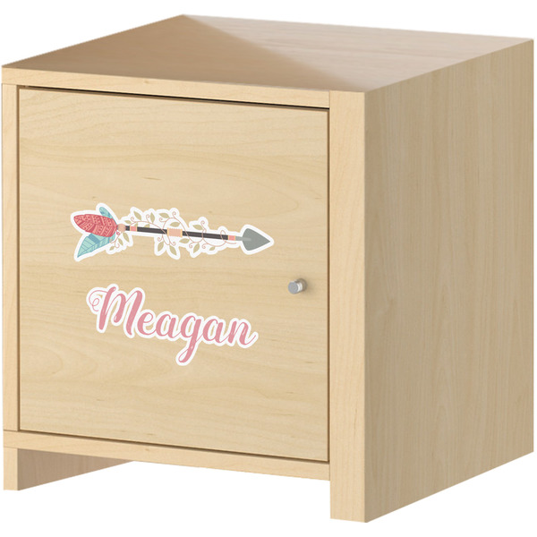 Tribal Arrows Wall Graphic on Wooden Cabinet