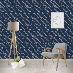 Tribal Arrows Wallpaper & Surface Covering (Water Activated - Removable)