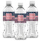 Tribal Arrows Water Bottle Labels - Front View