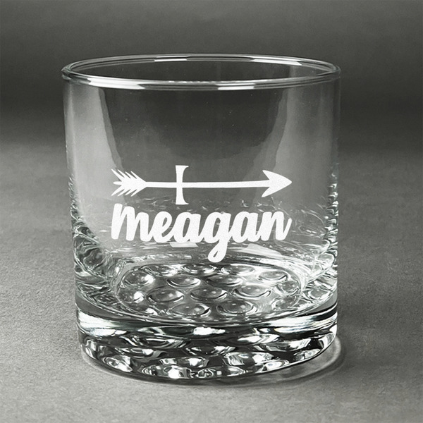 Custom Tribal Arrows Whiskey Glass (Single) (Personalized)