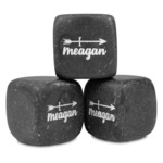 Tribal Arrows Whiskey Stone Set - Set of 3 (Personalized)