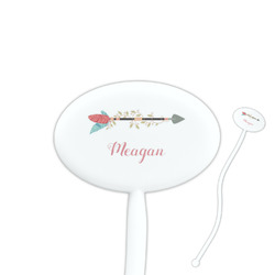Tribal Arrows Oval Plastic Stir Sticks (Personalized)