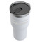 Tribal Arrows White RTIC Tumbler - (Above Angle View)