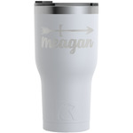 Tribal Arrows RTIC Tumbler - White - Engraved Front (Personalized)