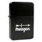 Tribal Arrows Windproof Lighter - Black - Single Sided (Personalized)