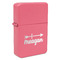 Tribal Arrows Windproof Lighters - Pink - Front/Main