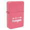 Tribal Arrows Windproof Lighter - Pink - Single Sided (Personalized)