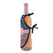 Tribal Arrows Wine Bottle Apron - DETAIL WITH CLIP ON NECK