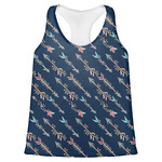 Tribal Arrows Womens Racerback Tank Top - Large