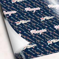 Tribal Arrows Wrapping Paper Sheets (Personalized)