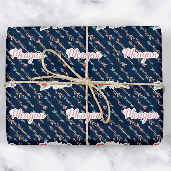 Custom Tribal Arrows Wrapping Paper (Personalized)