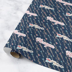 Tribal Arrows Wrapping Paper Roll - Medium - Matte (Personalized)