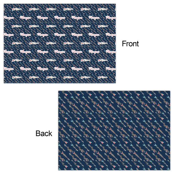Tribal Arrows Wrapping Paper Sheet - Double Sided - Front & Back