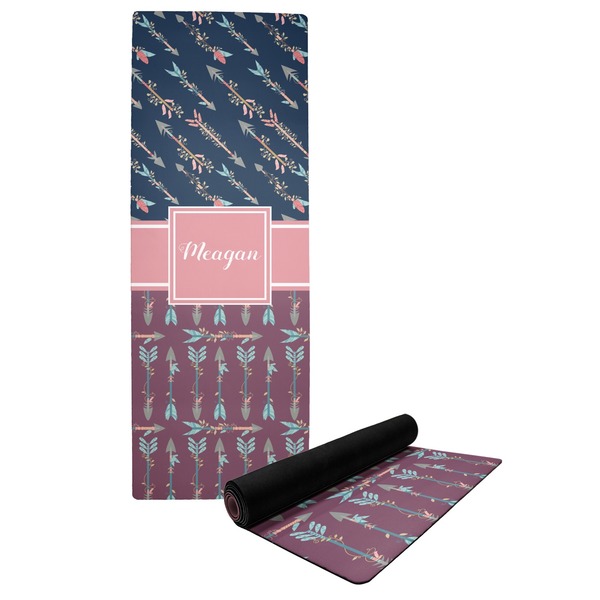 Custom Tribal Arrows Yoga Mat (Personalized)