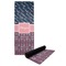 Tribal Arrows Yoga Mat with Black Rubber Back Full Print View