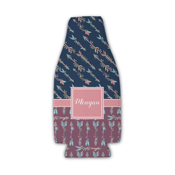 Custom Tribal Arrows Zipper Bottle Cooler (Personalized)