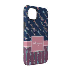 Tribal Arrows iPhone Case - Rubber Lined - iPhone 14 Pro (Personalized)