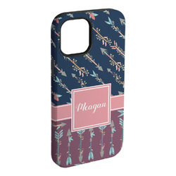Tribal Arrows iPhone Case - Rubber Lined (Personalized)