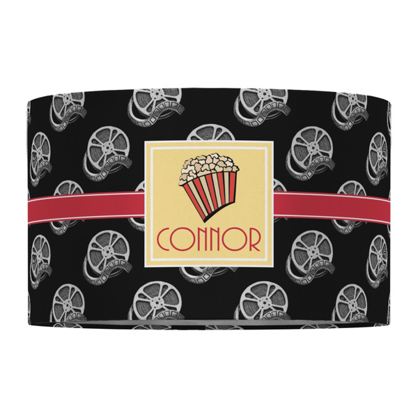 Movie Theater 12" Drum Lampshade - FRONT (Fabric)