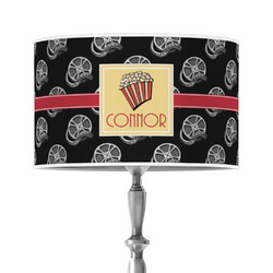 Movie Theater 12" Drum Lamp Shade - Poly-film (Personalized)