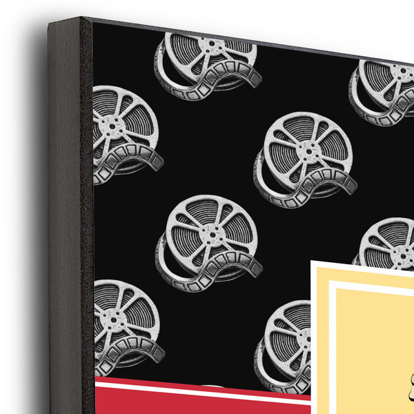 Movie Theater 12x12 Wood Print - Closeup