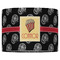 Movie Theater 16" Drum Lampshade - FRONT (Fabric)