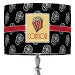 Movie Theater 16" Drum Lamp Shade - Fabric (Personalized)