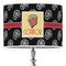 Movie Theater 16" Drum Lampshade - ON STAND (Poly Film)