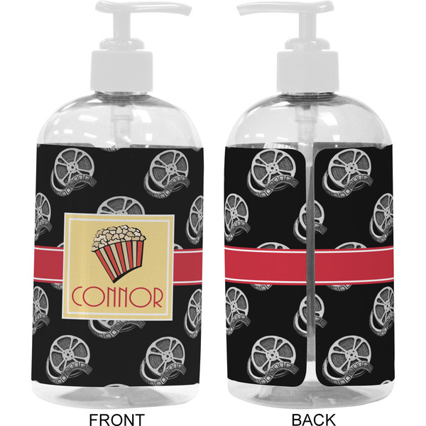 Movie Theater 16 oz Plastic Liquid Dispenser- Approval- White