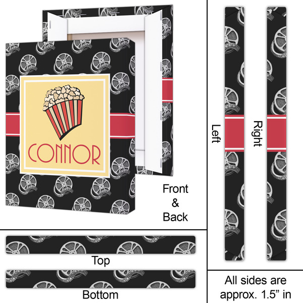 Movie Theater 16x20 - Canvas Print - Approval