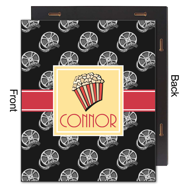 Movie Theater 20x24 Wood Print - Front & Back View