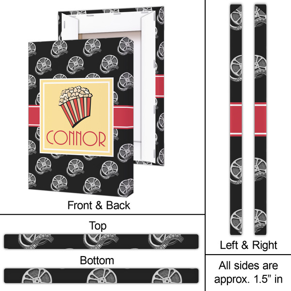 Movie Theater 20x30 - Canvas Print - Approval