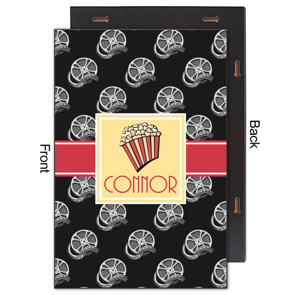 Movie Theater 20x30 Wood Print - Front & Back View